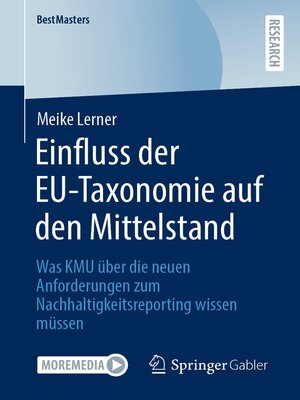 cover image of Einfluss der EU-Taxonomie auf den Mittelstand